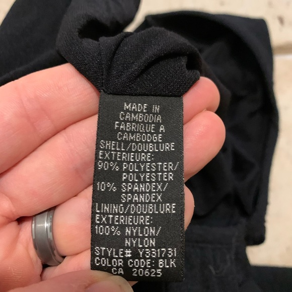 Vintage Y2K GUESS Jeans Black Sleeveless Sheath Dress with Lace Hem XS/S - Picture 5 of 8